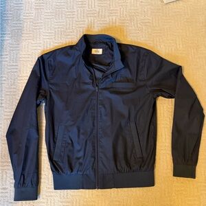 Marine Layer Men's Dark Blue Windbreaker